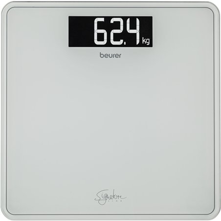 Beurer GS 400 bianco   bilancia vetro  Signature XXL 200kg