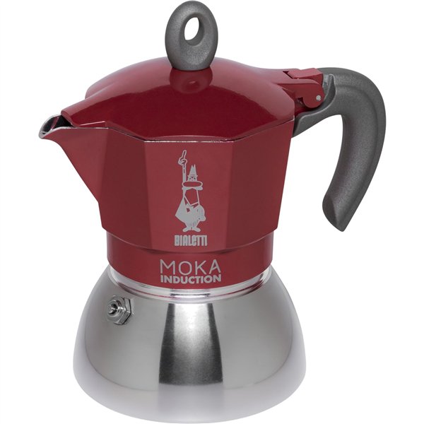 Bialetti MOKA 4TZ Induction rosso