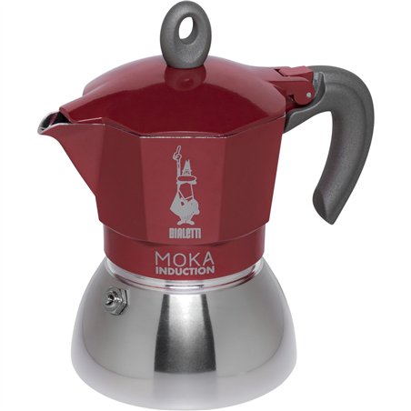 Bialetti MOKA 4TZ Induction rosso