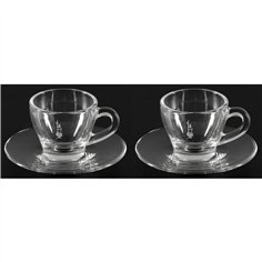 Bialetti Moka-Cup Set Glass ISTITUZIONALE 2 Cups 2