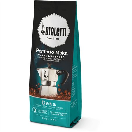 Bialetti Perfetto Moka Deka decaffeinato macinato 250 g