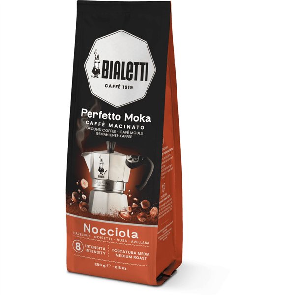 Bialetti Perfetto Moka nocciola macinato 250 g