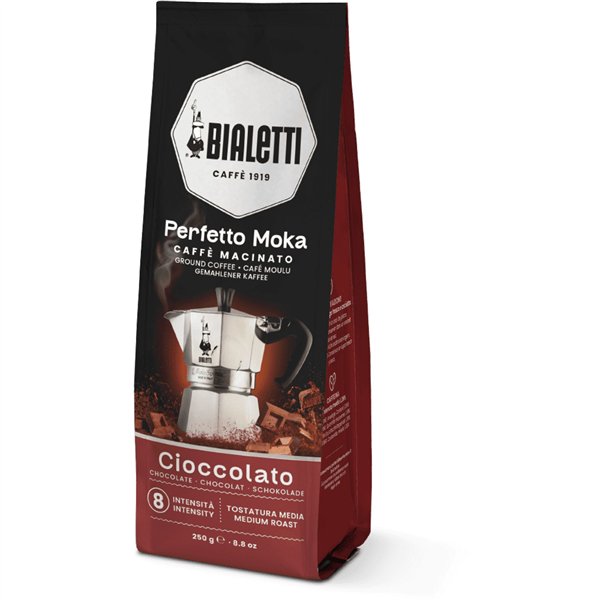 Bialetti Perfetto Moka chocolate macinato 250 g