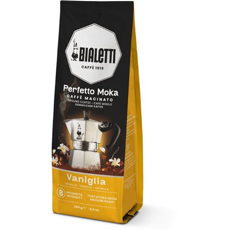 Bialetti Perfetto Moka vaniglia macinato 250 g