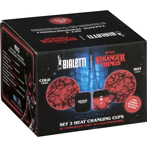 Bialetti Set 2 Tassen inkl. Untertassen Stranger Things