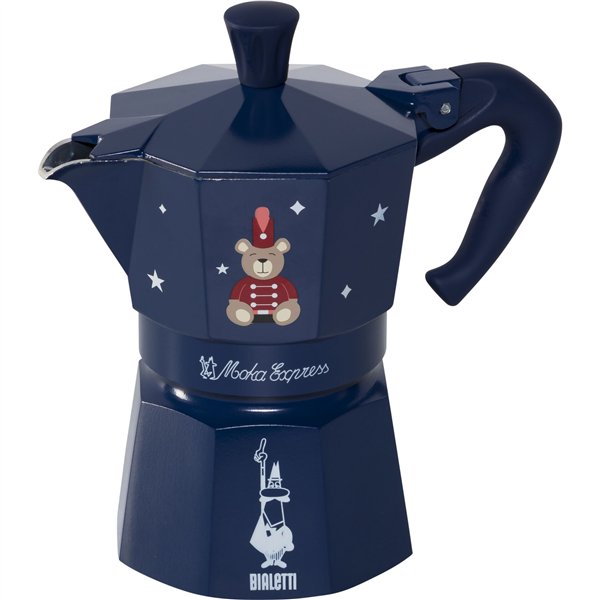 Bialetti Moka Express 3TZ blu Joyful Memories