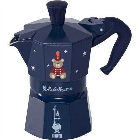 Bialetti Moka Express 1TZ blu Joyful Memories