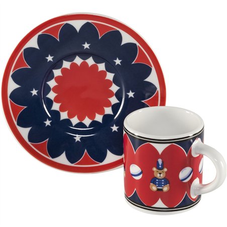 Bialetti Set 2 Tassen inkl. Untertassen Joyful Memories