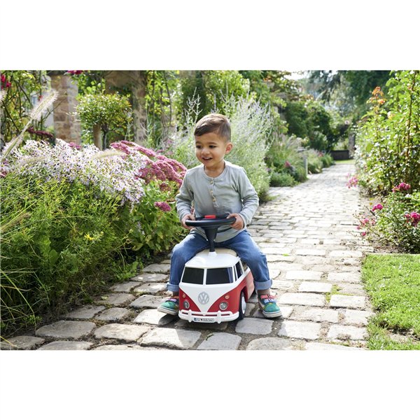 BIG Bobby Car Baby VW T1 rosso