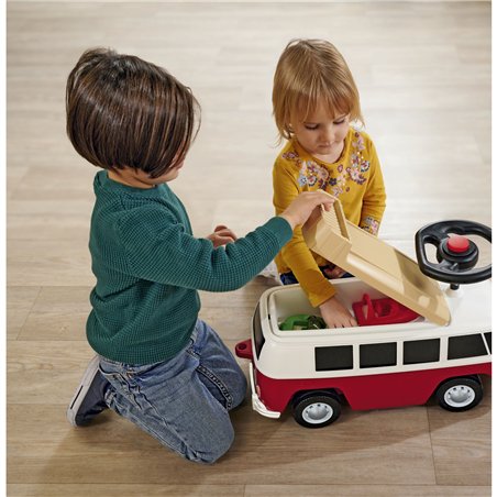 BIG Bobby Car Baby VW T1 rosso