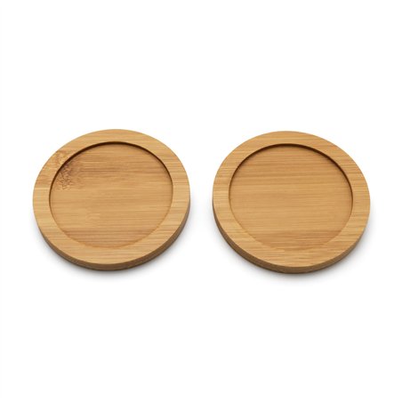 1x2 Bredemeijer set tazze da tè bian. 200ml sottob. bambù 142013