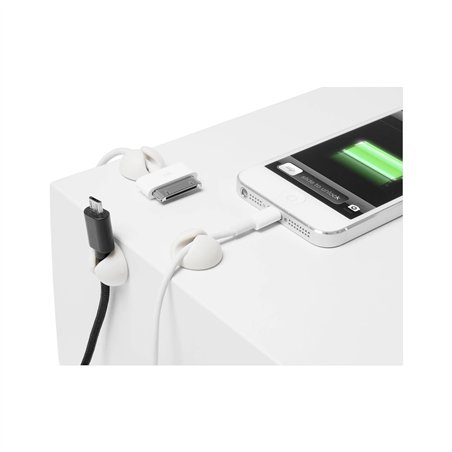 Bluelounge CableDrop Mini pacco set da 9 pz., bianco