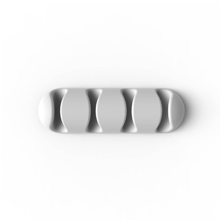 Bluelounge CableDrop Multi bianco