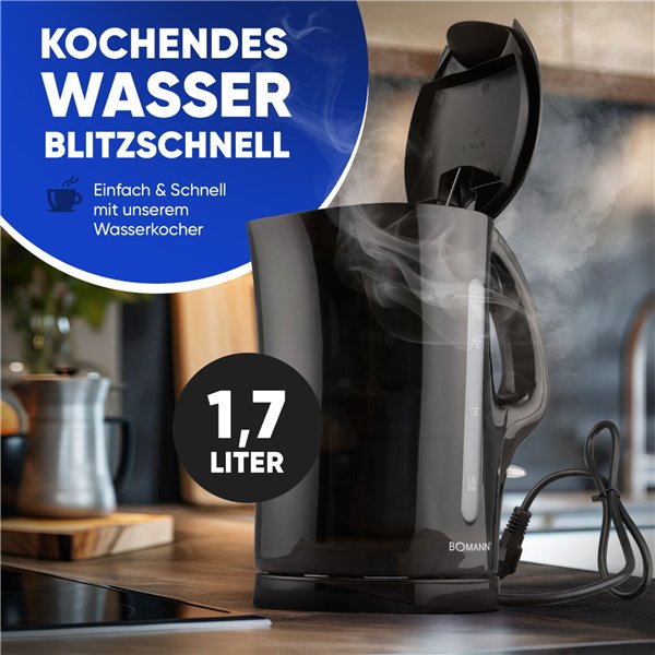 Bomann WK 6079 CB nero