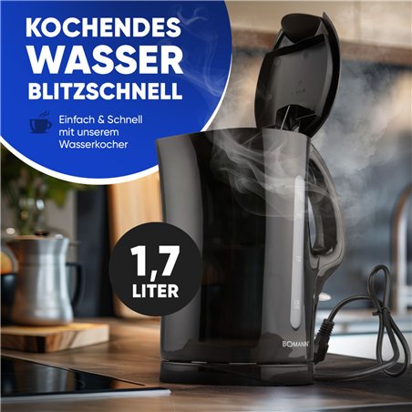 Bomann WK 6079 CB nero