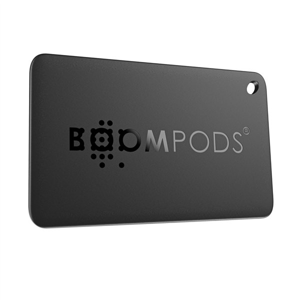 Boompods Tag & Card Bundle Pack Black
