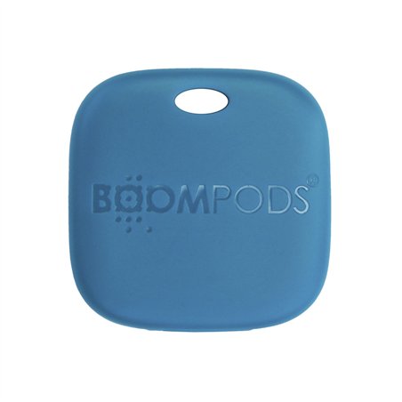 Boompods Boomtag ricaricab. Duo Pack blu & nero