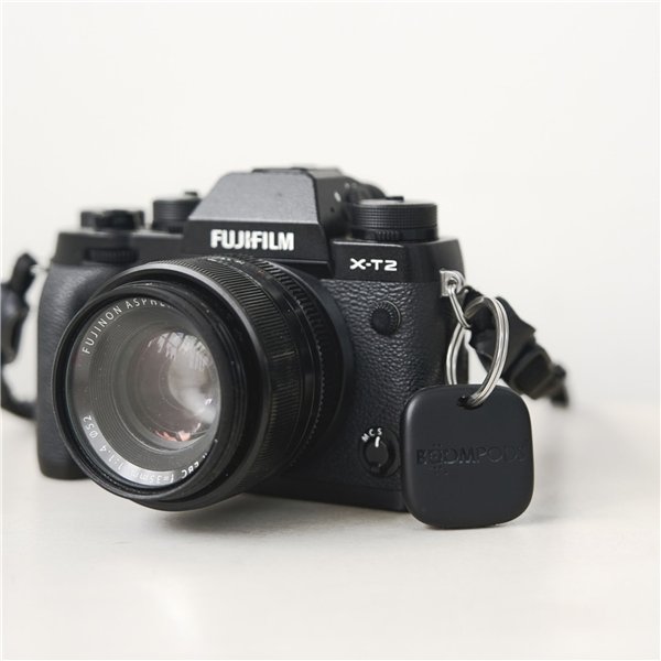 Boompods Boomtag ricaricab. Duo Pack blu & nero