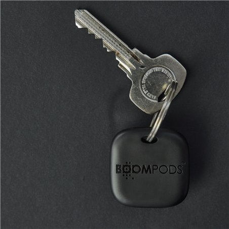 Boompods Boomtag ricaricab. Duo Pack blu & nero