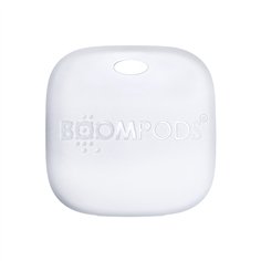 Boompods Boomtag ricaricab. 4pz nero, blu, bianco, rosa 2