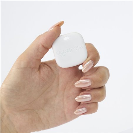 Boompods Boomtag ricaricab. 4pz nero, blu, bianco, rosa