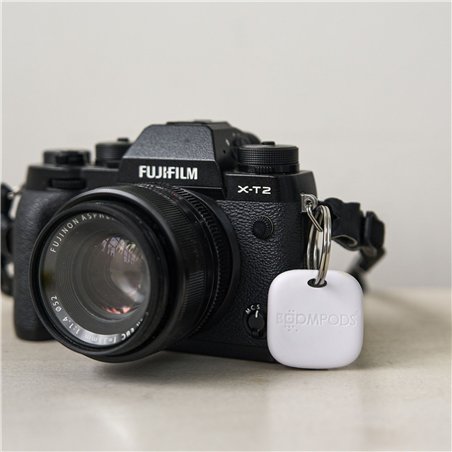 Boompods Boomtag ricaricab. 4pz nero, blu, bianco, rosa