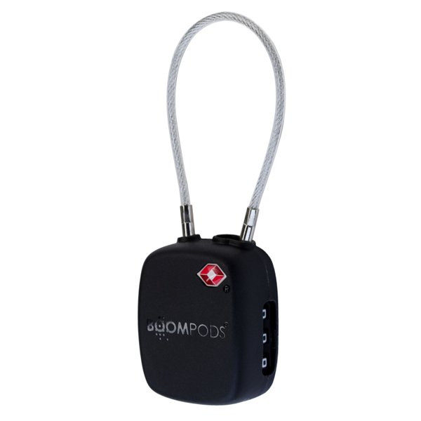 Boompods LOCK TSA Bag Tracker nero