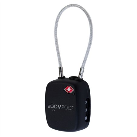 Boompods LOCK TSA Bag Tracker nero