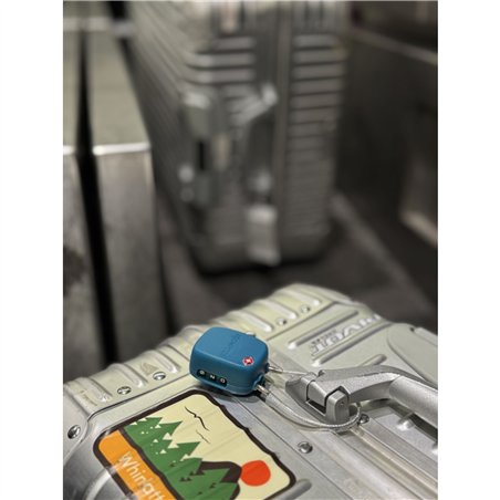 Boompods LOCK TSA Bag Tracker Ocean Blue