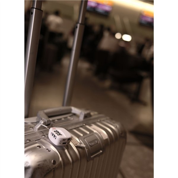 Boompods LOCK TSA Bag Tracker bianco