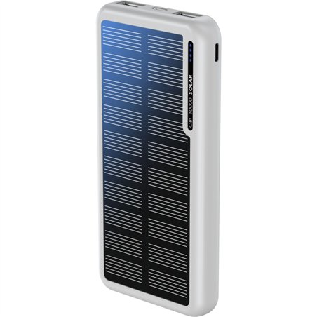 Boompods Obi 10,000mAh Solar Powerbank - bianco