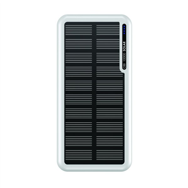 Boompods Obi 10,000mAh Solar Powerbank - bianco