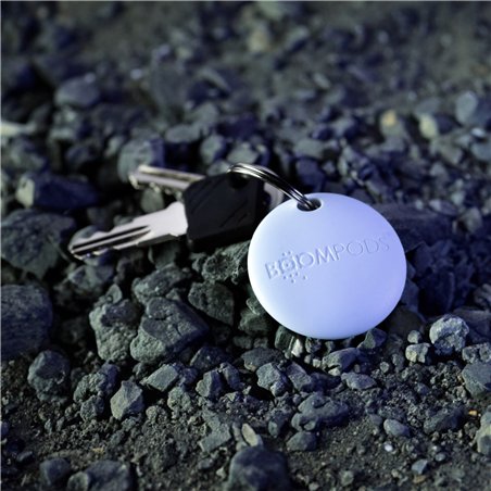 Boompods Boomtag 2 Pack nero & bian.