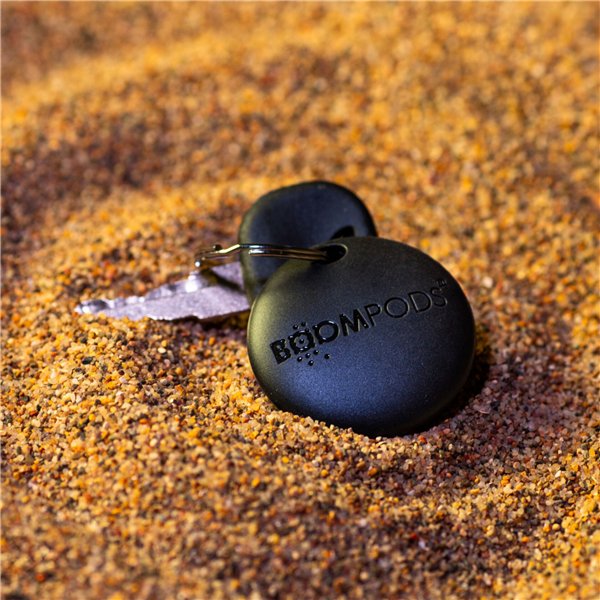 Boompods Boomtag 2 Pack nero & bian.