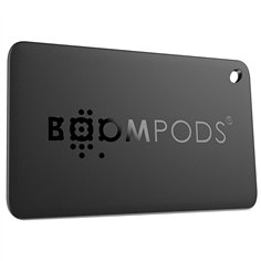 Boompods Boomcard nero