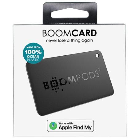 Boompods Boomcard nero