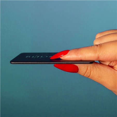 Boompods Boomcard nero