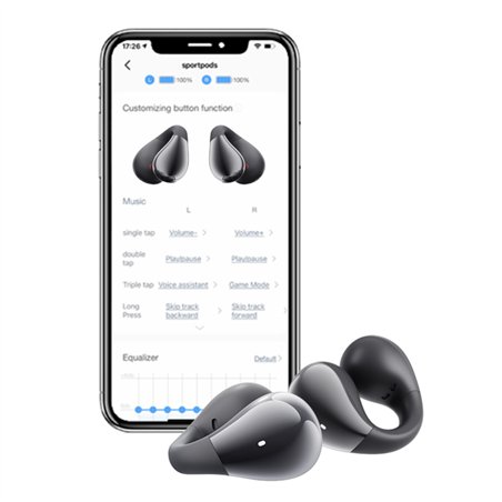 Boompods Boomclip Pro nero