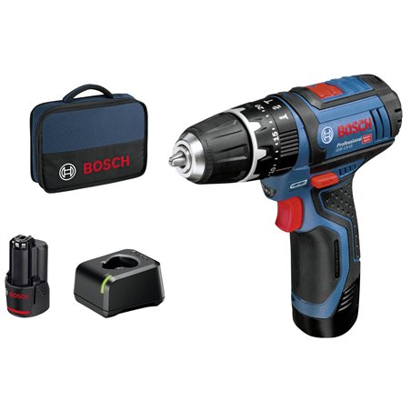 Bosch GSB 12V-15 set conv. 06019B690H