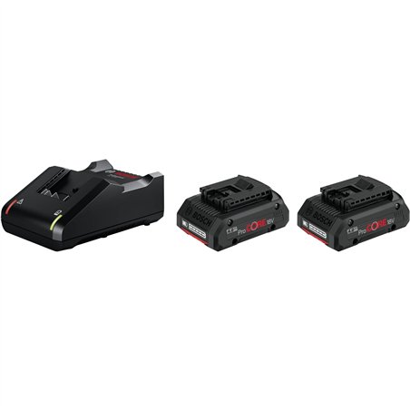 Bosch Starter kit Standard 2x ProCORE18V 4.0Ah + GAL 18V-40