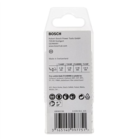 Bosch lama per segh. set 15 pz. legno e metallo