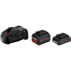 Bosch ProCORE kit batt. 18V 4,0 Ah + 5,5 Ah + GAL 1880 CV