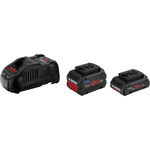 Bosch ProCORE kit batt. 18V 4,0 Ah + 5,5 Ah + GAL 1880 CV
