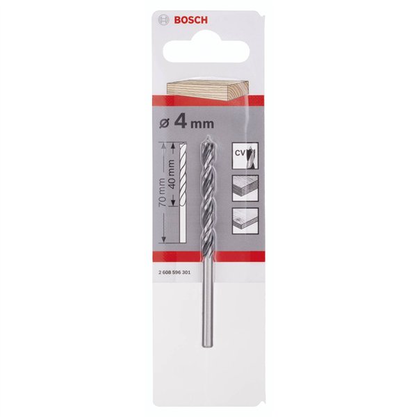 Bosch 1 punta a spirale per legno 4x43x75