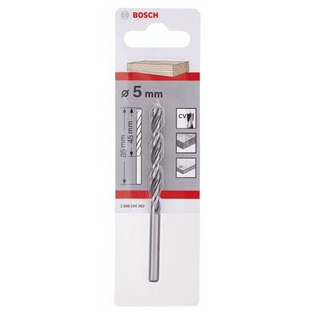 Bosch 1 punta a spirale per legno 5x52x86