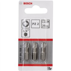 Bosch 3pz PZ bit per cacciavite PZ2 XH 25mm