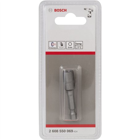 Bosch inserto a bussola 50mm SW 6,0 con magnete