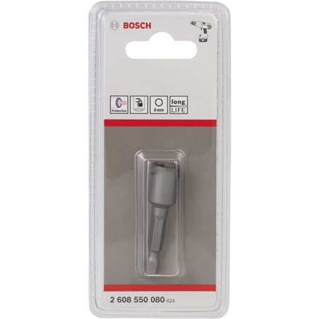 Bosch inserto a bussola 50mm SW 8,0 con magnete