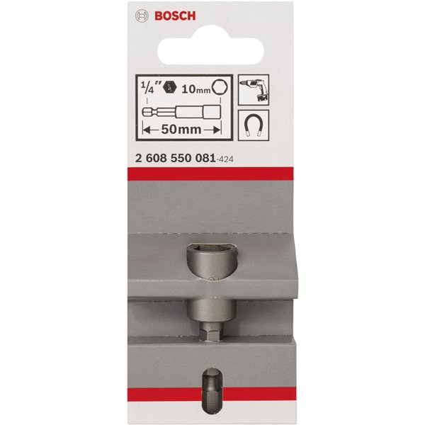 Bosch inserto a bussola 50mm SW 10,0 con magnete
