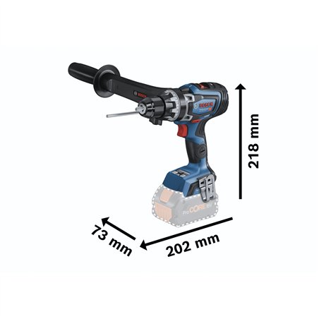 Bosch GSR 18V-150 C Professional Trapano avvitatore a batteria